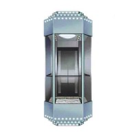 China elevator brand GOTS  sightseeing elevator lift manufacturer for outdoor lift elvator with ISO 9001 certificate